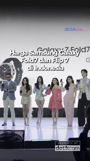 Video: Sah! Samsung Galaxy Z Fold7 dan Flip 7 Resmi Dijual di Indonesia 