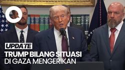 Video Trump: Kelaparan di Gaza Sungguh Mengerikan