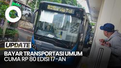 Video: 17 Agustus 2025 Naik Transportasi Umum di Jakarta Cuma Bayar Rp 80