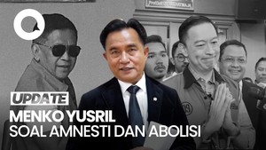 Video Menko Yusril soal Amnesti dan Abolisi ke Hasto-Tom Lembong: Sudah Tepat
