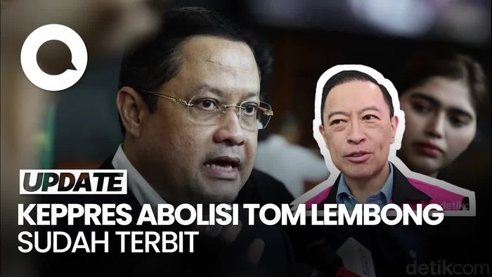 Video Pengacara Tom Lembong: Keppres Abolisi Sudah Diteken Prabowo