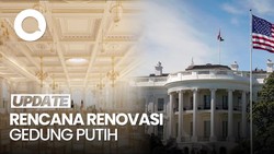 Video: Gedung Putih Mau Direnovasi, Bakal Ada Ruang Dansa Mewah