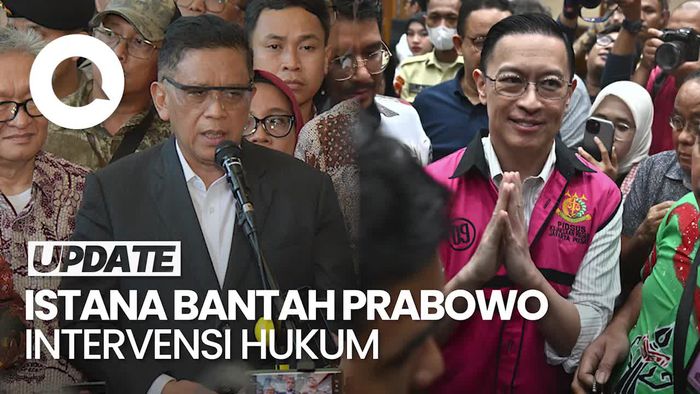 Video Istana Bantah Prabowo Intervensi Hukum Usai Beri Abolisi-Amnesti