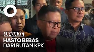 Video: Detik-detik Hasto Pekikkan Merdeka Saat Bebas dari Rutan KPK