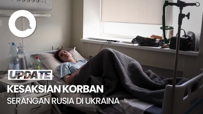 Video: Cerita Korban Serangan Rusia yang Kini Terbaring di RS