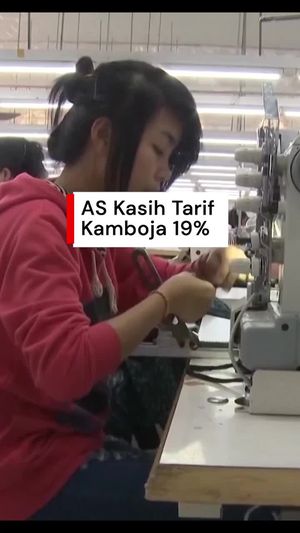 Video Kamboja Dikasih Tarif 19% oleh Trump, Wakil PM: Cegah Runtuh Sektor Garmen