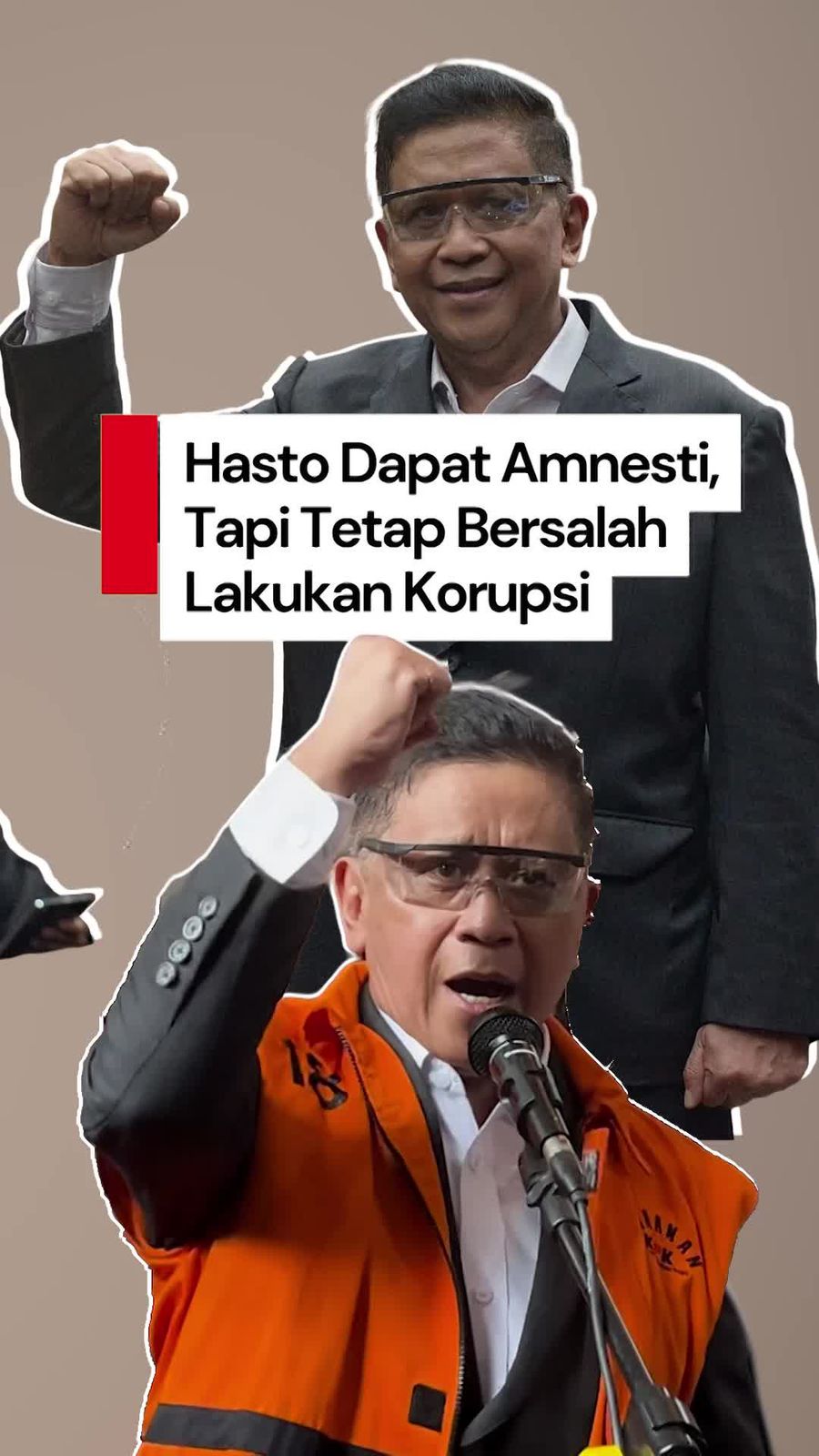 Video KPK soal Hasto Dapat Amnesti: Tetap Bersalah Lakukan Korupsi