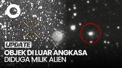 Video: Astronom Temukan Objek Luar Angkasa Asing Diduga Teknologi Alien