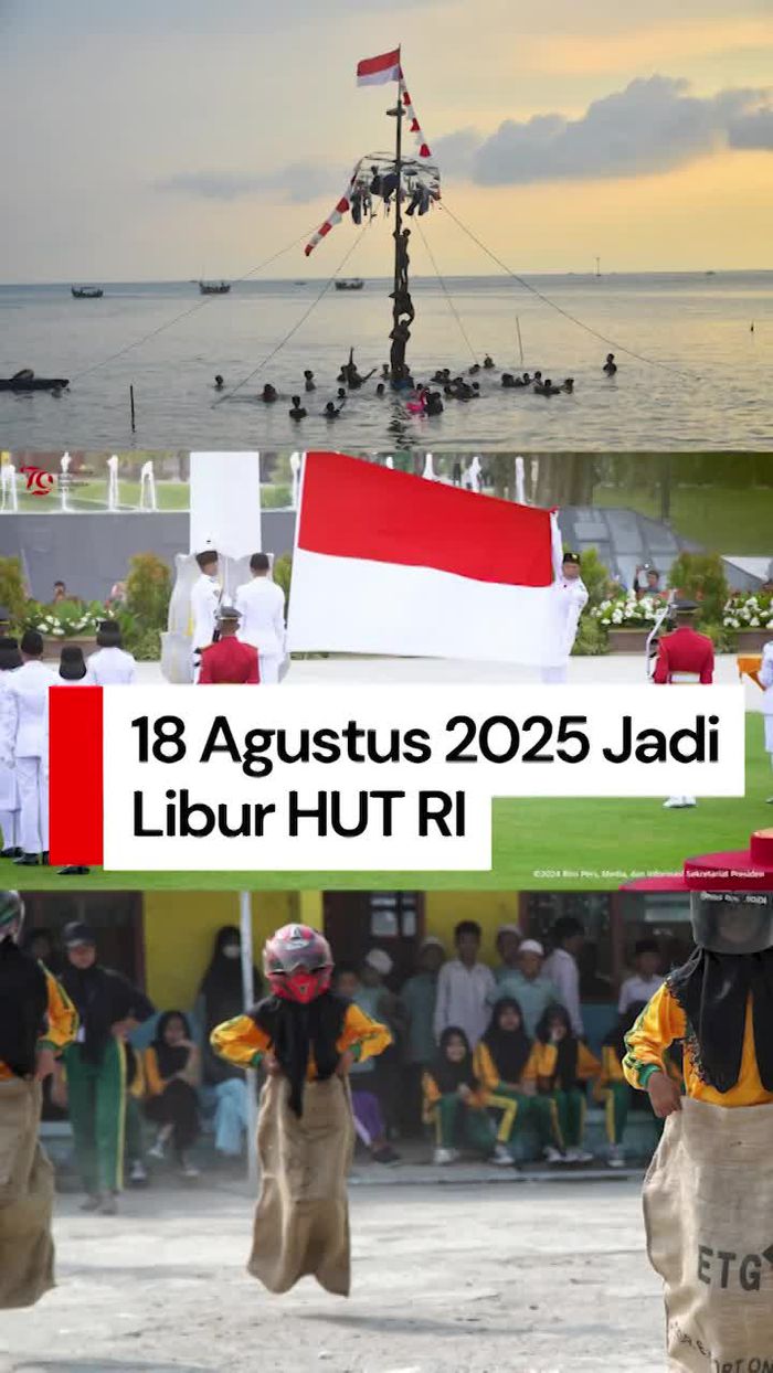 Video: Prabowo Tetapkan 18 Agustus 2025 Libur HUT Kemerdekaan RI