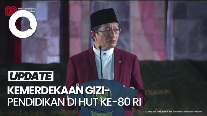 Video Pesan Menag di Doa Kebangsaan, Soroti Kemerdekaan Gizi-Pendidikan