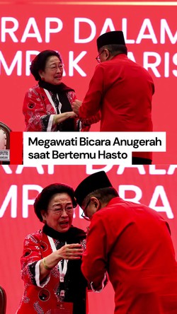 Video Megawati: Saya Berdoa, Tapi Tak Terlalu Berharap Hasto Bisa Kembali