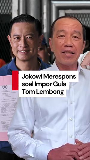 Video: Pernyataan Lengkap Jokowi Akui Perintahkan Tom Lembong Impor Gula