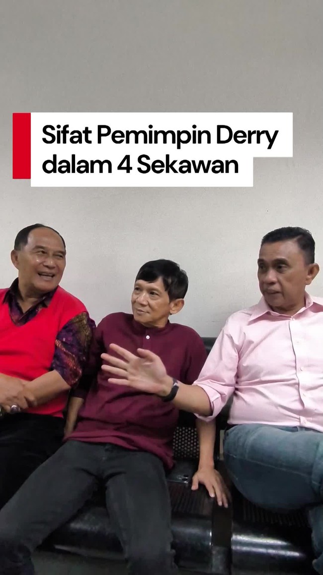 Video 4 Sekawan Ngomongin Peran Derry di Grup: Kayak Pak Guru