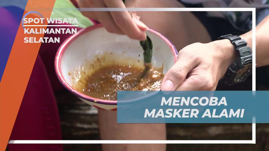 Menggunakan Masker Alami Berbahan Bee Pollen di Kalimantan Selatan  