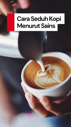 Video: Cara Sempurna Seduh Kopi Ala Sains Nih Bos! 
