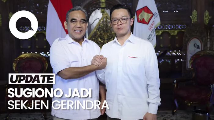 Video: Kata Sugiono Setelah Resmi Dilantik Jadi Sekjen Gerindra