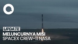 Video: Wajah 4 Astronaut Crew-11 NASA yang Terbang ke ISS