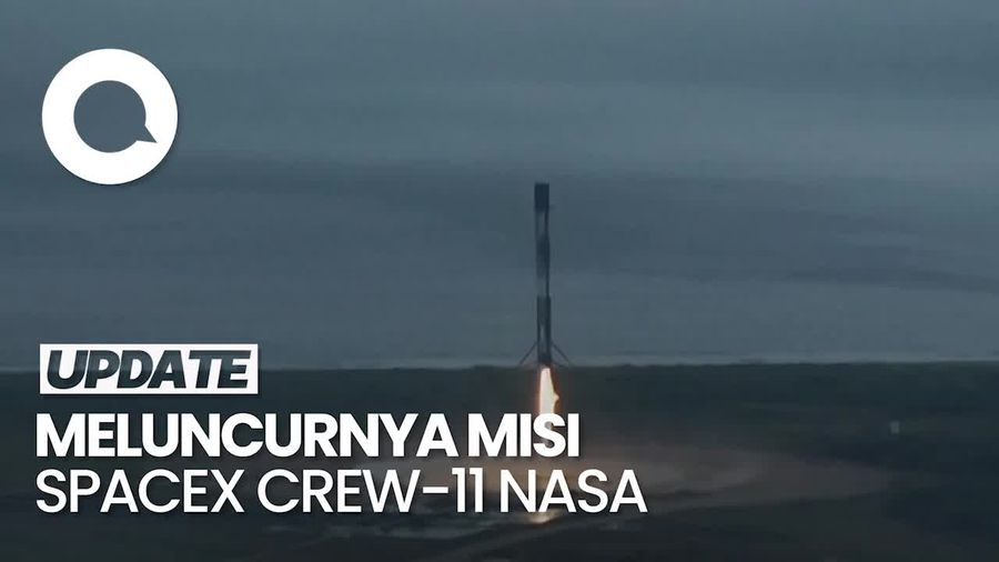 Video: Wajah 4 Astronaut Crew-11 NASA yang Terbang ke ISS