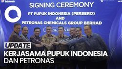 Pupuk Indonesia Kerja Sama dengan PETRONAS Perkuat Ketahanan Pangan