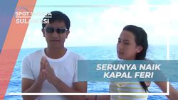 Menikmati Perjalanan Seru Naik Kapal Feri dan Pemandangan Indah dari Atas Feri di Sulawesi  