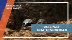 Melihat Goa Tengkorak dan Menyaksikan Misteri Sejarah di Raja Ampat  