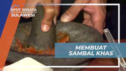 Membuat Sambal Khas Selayar, Sambal Cobek Terasi yang Pedas dan Nikmat di Sulawesi  