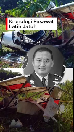 Video: Kronologi Jatuhnya Pesawat Latih di Ciampea Bogor