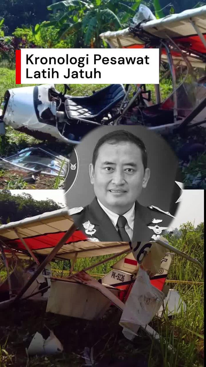 Video: Kronologi Jatuhnya Pesawat Latih di Ciampea Bogor