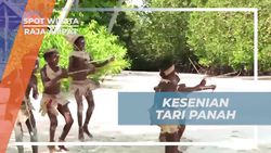 Menyaksikan Kesenian Tari Panah yang Meriah di Raja Ampat  