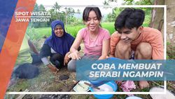 Mencoba Membuat Serabi Ngampin Sendiri di Ambarawa, Jawa Tengah  