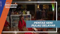 Mengikuti Pentas Seni dan Bermain Musik Khas Pulau Selayar di Sulawesi  
