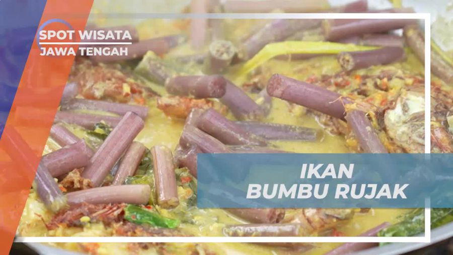 Menikmati Ikan Bumbu Rujak Gurih dengan Sentuhan Bunga Teratai di Ambarawa, Jawa Tengah  
