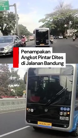 Video: Prototype Angkot Pintar Siap Mengaspal di Kota Bandung