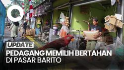 Video: Alasan Pedagang Pasar Barito Masih Bertahan Jelang Relokasi