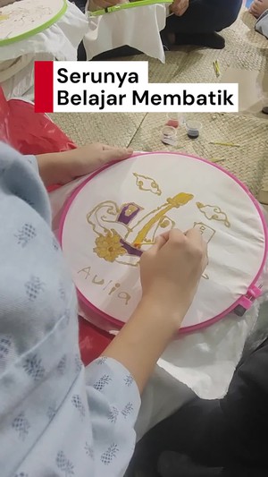 Video: POV Belajar Menggambar Batik Tulis