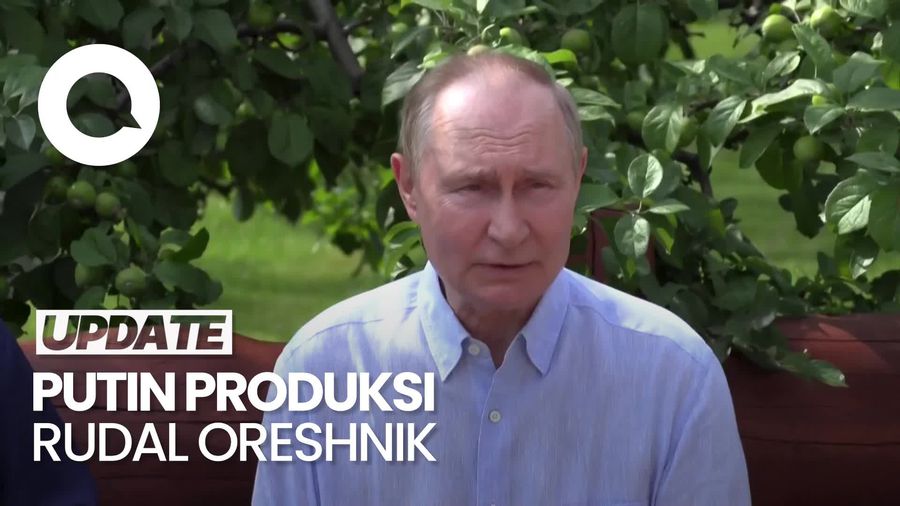 Video: Putin Produksi Massal Rudal Oreshnik, Akan Ditempatkan di Belarus