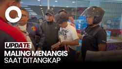 Video: Maling Cokelat-Minuman di Makassar Nangis Saat Ditangkap