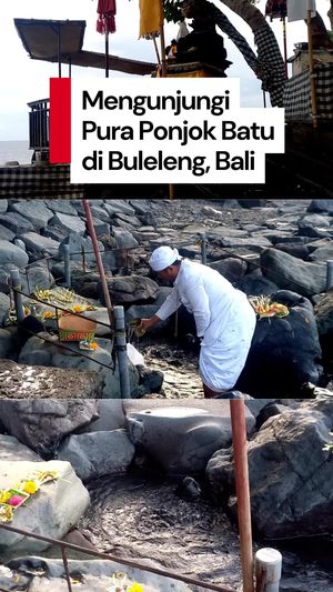 Video Tentang Lima Mata Air Suci di Pura Ponjok Batu Bali