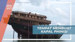 Membuat Kapal Phinisi Tradisional di Tana Beru, Bulukumba  