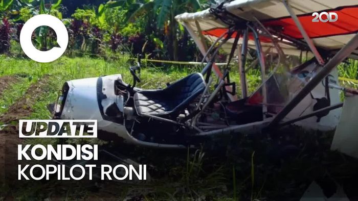 Video: Kondisi Kopilot Pesawat Latih yang Jatuh di Ciampea Bogor