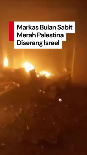 Video: 1 Staf Bulan Sabit Merah Palestina Dilaporkan Tewas Akibat Serangan Israel