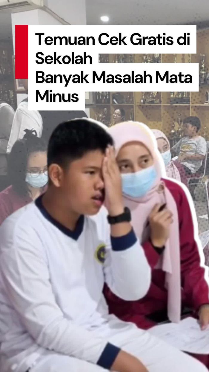 Video: Cek Gratis di Sekolah Bandung, Ketahuan Banyak Anak Mata Minus!