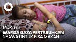 Video: Cerita Warga Gaza Pertaruhkan Nyawa untuk Bisa Makan