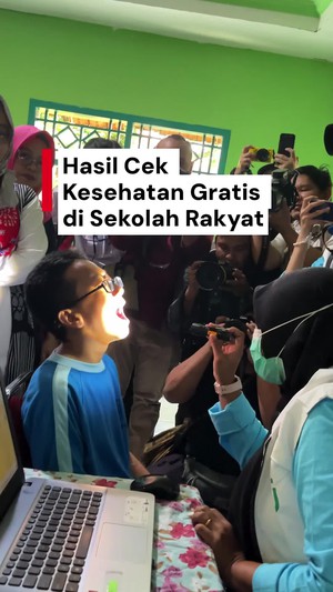 Video Kemenkes: 46% Siswa Sekolah Rakyat Punya Masalah Kesehatan Gigi