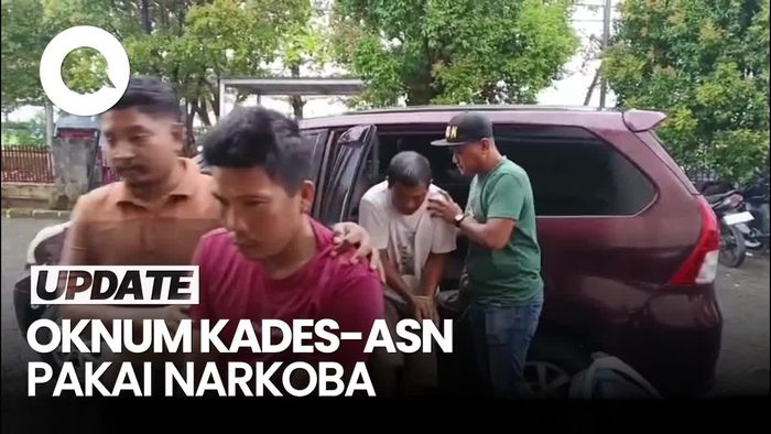 Video: Tampang Kades-ASN di Mamuju yang Ditangkap gegara Sabu