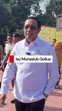 Video: Kata Hasan Nasbi soal Isu Munaslub Golkar Dikaitkan Istana