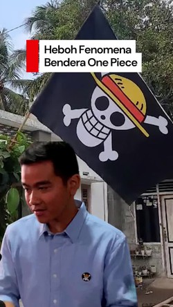 Video: Simbol One Piece Dicap Pemecah Belah, Tapi Gibran Pernah Pakai