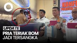 Video: Pria Ngamuk Teriak Bom di Pesawat Lion Air Jadi Tersangka