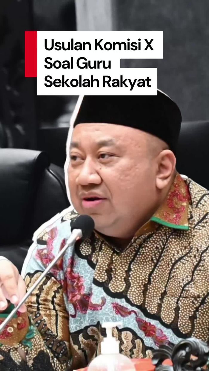 Video DPR soal Ratusan Guru Sekolah Rakyat Mundur: Ini Kan Baru Adaptasi