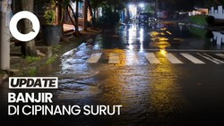 Video: Sempat Banjir, Ruas Jalan di Cipinang Kini Sudah Surut